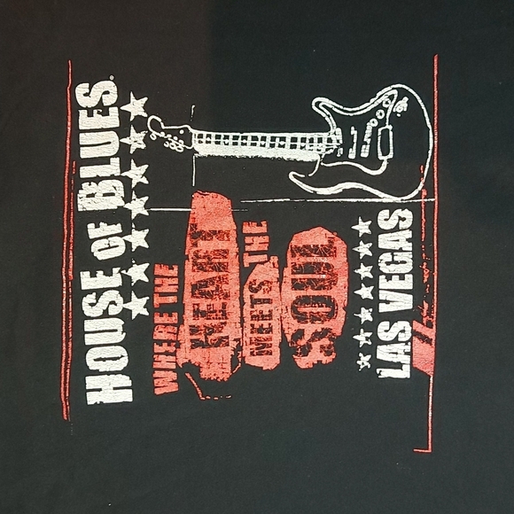 House of Blues Las Vegas Vintage TShirt - Picture 2 of 5